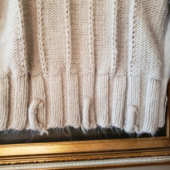 🎀Clearance🎀 DRAMA cute jacket denim knit Sweater Sleeves 1x Jrs - Picture 6 of 7